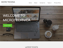 Tablet Screenshot of microtechnica.org